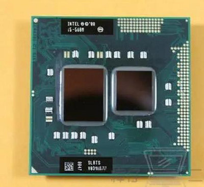 電腦零件華碩聯想THINKPAD惠普戴爾HM55A芯片組CPU升級i5-560m cpu升級筆電配件