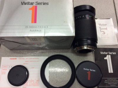 [保固一年][高雄明豐] Vivitar 28-300mm f4.0-6.3 全片幅鏡頭 for CANON 全新庫存