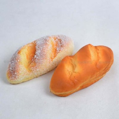 [MOLD-D196]仿真麵包假麵包模型 麵包店裝飾品 早教道具 仿真扭紋大尖包