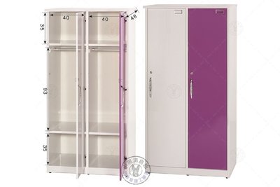 ～小黑清倉館～兩人置物櫃(附鎖)CT-833 防水家具、防水置物櫃，塑鋼櫃，塑鋼家具~員工衣物櫃、內務櫃
