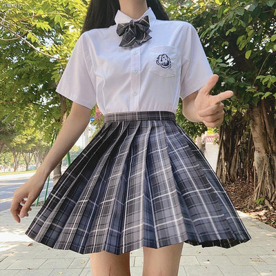 ✙◄✢日韓風 jk制服裙 jk格裙 學生校服 不良暗黑jk套裝 全套 jk制服 百褶裙 水手服 制服