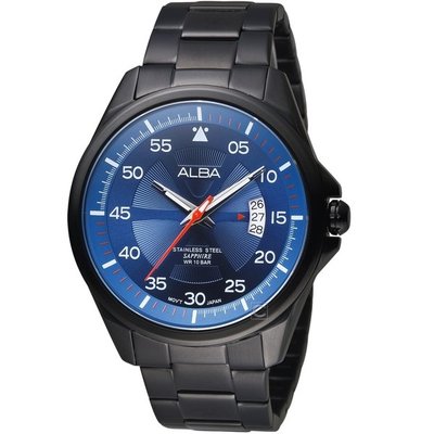 ALBA雅柏活力街頭時尚腕錶 VJ42-X268B AS9H39X1 藍面