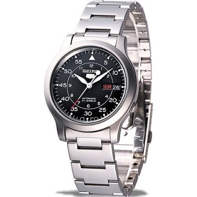 SEIKO WATCH 精工第二代軍用機械鋼帶腕錶 型號：SNK809K1【神梭鐘錶】