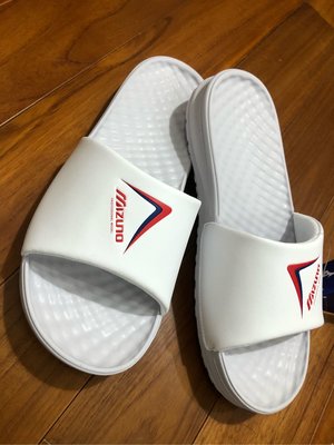 （羽球世家）美津濃 Mizuno 白色 運動拖鞋 RELAX SLIDE 2  休閒拖鞋 舒適好穿 材質柔軟