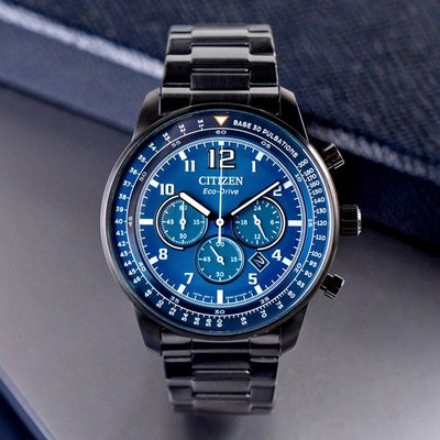 【時光鐘錶公司】CITIZEN 星辰 錶 CA4505-80L 星際探險光動能計時腕錶 光動能錶 男錶