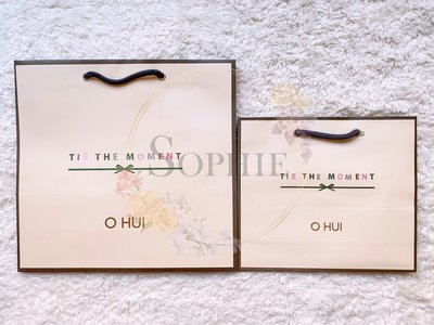 韓國 LG O HUI 歐蕙 Logo 提袋 原廠紙袋 小/大 現貨