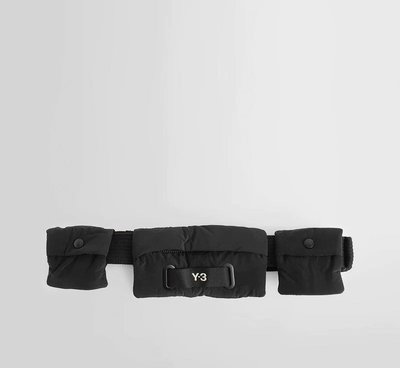Y3！全球限量~高階黑色極限繡紋精品發財包、無双技術包～技術實力增添 🌟 腰包、側背包、斜背包、肩背包