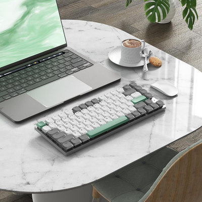 賤驢S1矮軸機械鍵盤75%配列三模辦公超薄適配Mac平板ipad