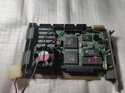 磐儀 486/5X86 SBC Ver：GC 半長CPU卡 工業主板 (附CPU+記憶體含風扇)