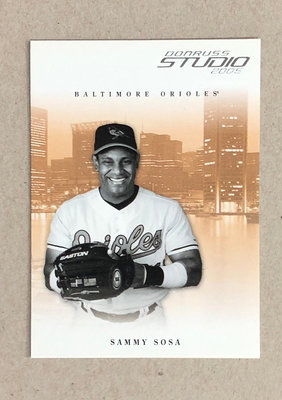 [MLB]2005 Studio  Sammy Sosa 棒球卡