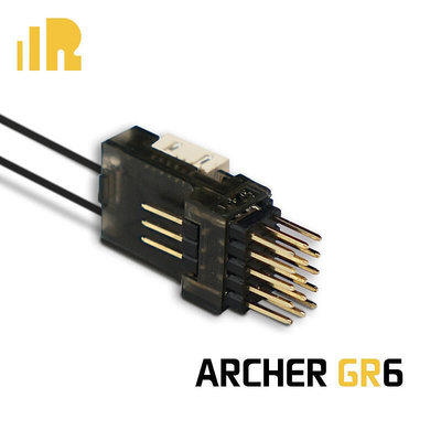 眾誠優品 Frsky Archer GR6 6通道接收機 ACCESS 內置氣壓計 信號冗余 DJ1446