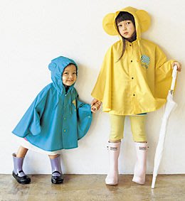 ☆超可愛 斗篷式造型雨衣(三色可選)