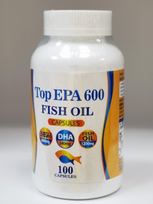 美國 高單位魚油 妥邁通-600 100粒裝 EPA DHA