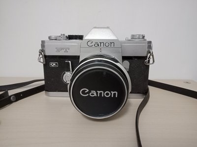2999低價起標！！佳能canon QL FT 古董機械單眼相機