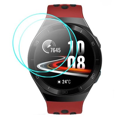 2片裝 華為手錶 GT 2e 鋼化膜 華為手錶貼膜 huawei GT 2 GT2e 保護貼 防爆 防刮 屏幕玻璃膜-現貨上新912