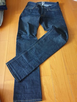 Tellason John Graham Mellor 16.5oz 厚磅修身直筒牛仔褲 W30 white oak