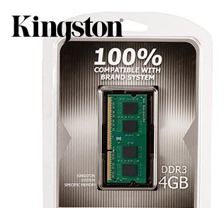 《SUNLINK》KINGSTON 金士頓 DDR3 1600 4G DDR3L (1.35v低電壓) 筆電專用記憶體