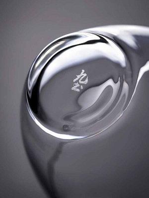 日式手工耐熱透明玻璃公道杯水滴形分茶器勻杯加厚茶海功夫茶具