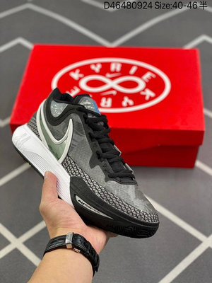 耐吉/Nike Kyrie 9 歐文9代 黑白 男子實戰籃球鞋跑步鞋 DJ6017-0
