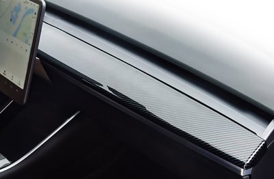 ~歐力車飾~特斯拉 Tesla Model 3 Model3 中控飾條 中控台飾條 儀表飾條 儀表板飾條 碳纖維紋