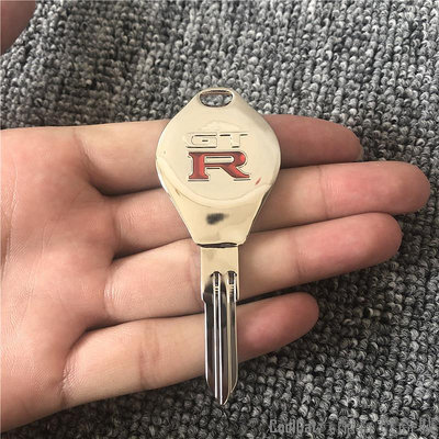 Cool Cat汽配百貨商城GTR 日產尼桑車鑰匙 DIY鑰匙掛件 R32 R33 R34機械鑰匙胚鎖非通用