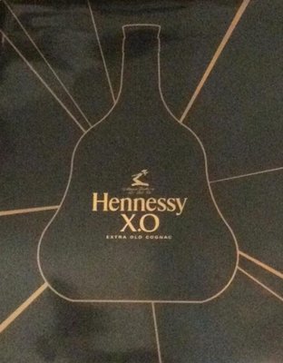 Hennessy xo紙袋。軒尼詩紙袋