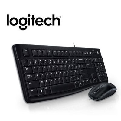 【電子超商】Logitech 羅技 MK120 有線鍵盤滑鼠組