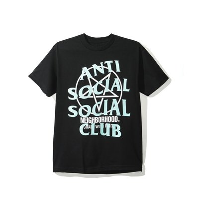 ☆LimeLight☆ Anti Social Social Club filth Fury Black Tee 黑/白