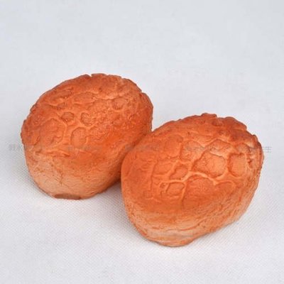 [MOLD-D171]仿真麵包假麵包模型家居裝飾品 攝影道具 仿真PU橢圓形菠蘿包