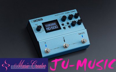 造韻樂器音響- JU-MUSIC - 全新 BOSS MD-500 Modulation 空間系 效果器 MD 500