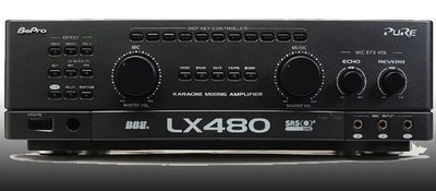 BEPRO  LX480 旗艦卡拉OK擴大機~內建美國專業 BBE/SRS音效/4種DSP Echo+Reverb