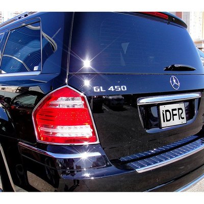 【JR佳睿精品】Benz GL X164 GL350 GL450 2005-2012 鍍鉻後燈框 電鍍 改裝 台灣製