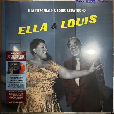 嗓爵士Ella Fitzgerald & Louis Armstrong紅膠LP黑膠唱片～Yahoo壹號唱片