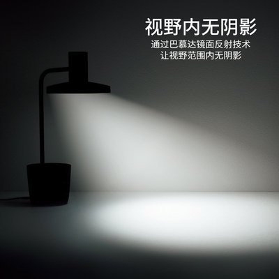 特賣-BALMUDA巴慕達太陽光LED臺燈無影手術燈反射技術顯色值日本制