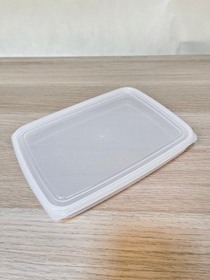 二手-日本製 NAYAKA K400日本製扁型透明收納/食物保鮮盒 (1000ml)