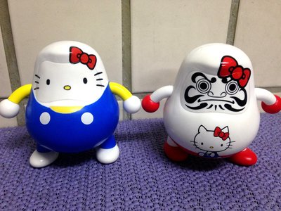 【達摩。KITTY】日本萬代DARUMA CLUB三麗鷗HELLO KITTY達摩兩款一組