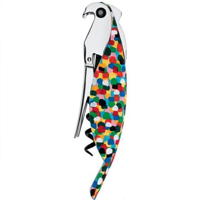 ALESSI Parrot corkscrew 彩色鸚鵡開瓶器 （預購）