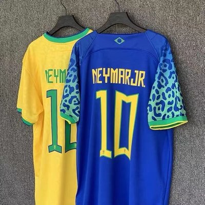 22-23巴西主場世界杯套裝球迷版球衣10號內馬爾團購隊服足球服~熱賣中！