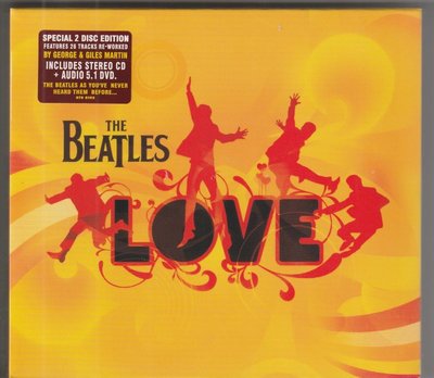 現貨 The Beatles Love Audio CD+DVD 披頭士 經典專輯