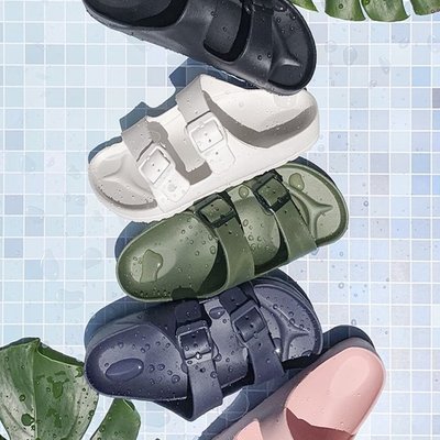 富發牌【1SH01】輕量造型防水拖鞋