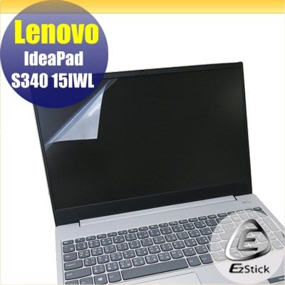 【Ezstick】Lenovo S340 15 IWL 靜電式筆電LCD液晶螢幕貼 (可選鏡面或霧面)