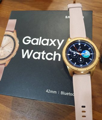 Samsung Galaxy Watch 玫瑰金(42mm)唯美智慧手錶