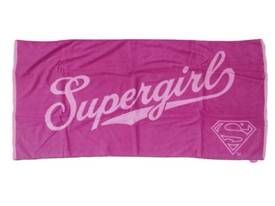 [現貨]女超人大浴巾 超少女Supergirl 華納兄弟電影世界 DC正義聯盟 沙灘巾運動健身巾獨特生日交換禮物