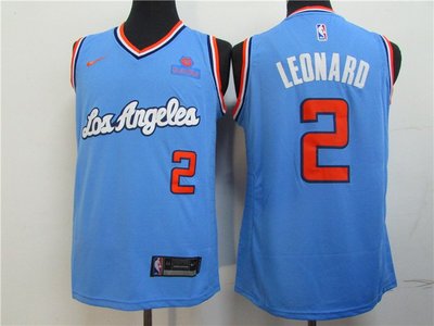 科懷·雷納德(Kawhi Leonard) NBA洛杉磯快艇隊 熱轉印款式 球衣 2號