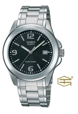 【天龜 】CASIO 經典黑 時尚 日期石英錶 MTP-1215A-1A
