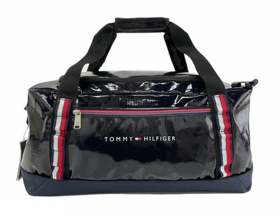 TOMMY HILFIGER 旅行袋【現貨】全新正品 兩用包 手提包 運動包 肩背包 健身包 帆布包 圓筒包 時尚 潮牌