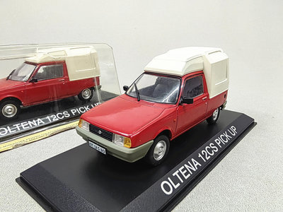 汽車模型 車模 收藏模型羅馬尼亞 1/43 OLTENA 12CS PICKUP 合金皮卡車模型