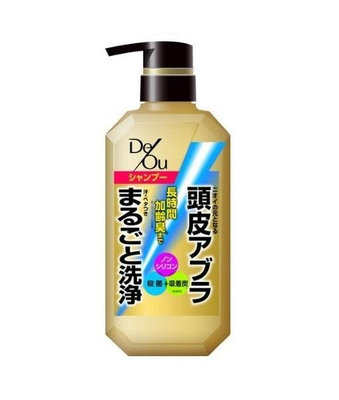 ✩小敏廣場✩ROHTO DEOU 頭皮護理洗髮精(柑橘草本香) 400ml 日本製
