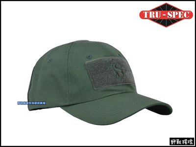 【野戰搖滾-生存遊戲】美國 TRU-SPEC 傭兵戰術棒球帽、小帽【軍綠色】戰術帽軍帽網帽特警勤務帽迷彩帽