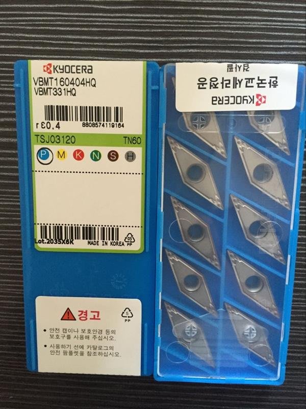 京瓷Kyocera刀片VBMT160404-HQ TN60 | Yahoo奇摩拍賣